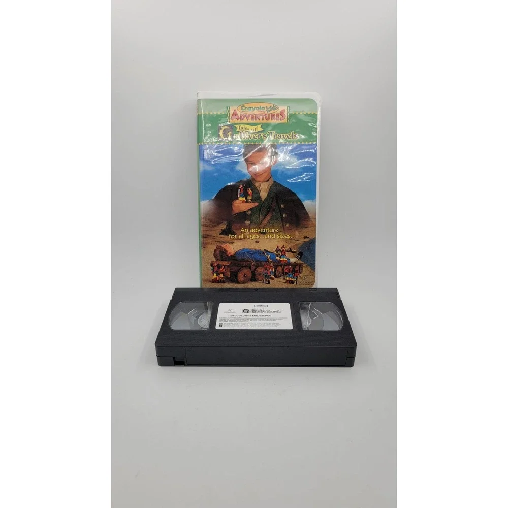 Crayola Kids Adventures Sealed Tales Of Gullivers Travels VHS Clamshell